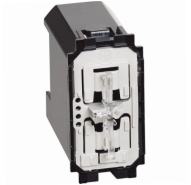 Механизм умного выключателя/переключателя одноклавишного проводной на 2 направления(проходной) 250 Вт (LED-100) 1 модуль. Living Now NETATMO. K4003C